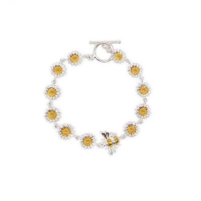Flower and Bee bracelet